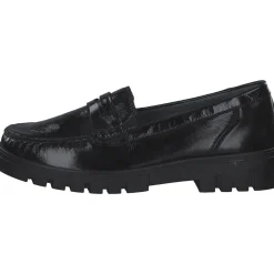 Waldläufer Serena 723502, Ballerinas & Slipper, Damen, Schwarz Lack