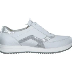 Waldläufer Vicky 752002, Schnürschuhe, Damen, WEISS SILBER