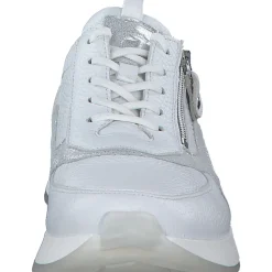 Waldläufer Vicky 752002, Schnürschuhe, Damen, WEISS SILBER