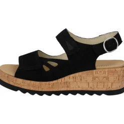 Waldläufer Wiebke 925001, Sandaletten, Damen, black