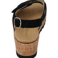 Waldläufer Wiebke 925001, Sandaletten, Damen, black