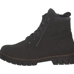 Waldläufer Xara 975901, Winterstiefel, Damen, Grau (Carbon)